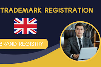 l register your UK trademark and assist with brand registry
