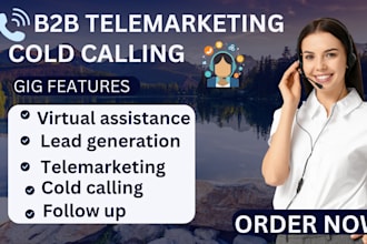 be your b2b telemarketing virtual assistant cold calling lead generation expert