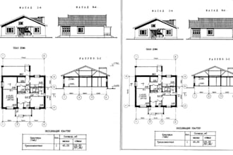 create floor plans, foundation and framing drawings for city permit approval