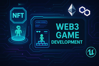 develop a high quality web3 game with blockchain integration