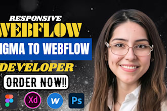 develop, design, convert figma to webflow, webflow website and webflow expert