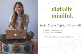 write your social media captions
