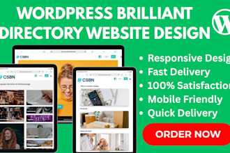 design brilliant directory website for your brilliant directory business