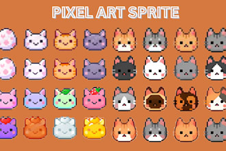 pixel art character, sprite sheet animation rpg maker pixel game art pokemon art