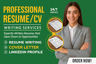 write ats resume and cover letter, linkedin, ats friendly templates shop sales