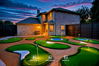 edit your airbnb outdoor and exterior photos professionally