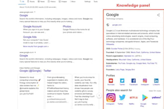 create a fully verified google knowledge panel for any individual