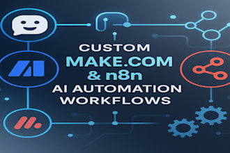 setup make com automation m8n ai aget automation made com make workflow n8n