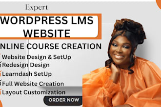 build and customize your wordpress lms website