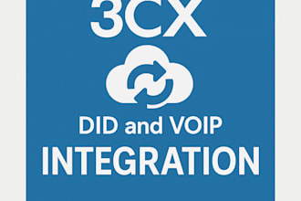 configure 3cx, did numbers, IVR, sip trunk, and pbx for your business call