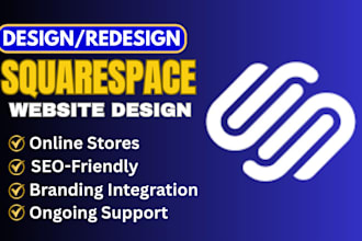 design squarespace website, squarespace redesign, squarespace online store