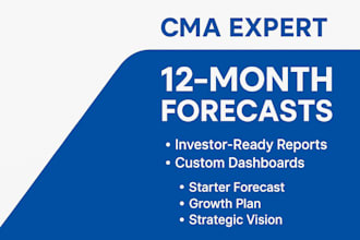create financial forecasts and budgets for businesses