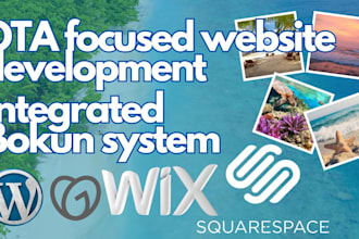 build professional tour operator website with bokun integration for ota listing
