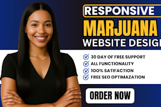 build an SEO cannabis or cbd website with blog