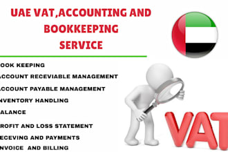 provide uae bookkeeping, vat and corporate tax consultancy