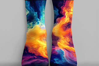 do a unique socks design for your brand