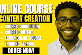 do online course creation ebook online course course content course curriculum