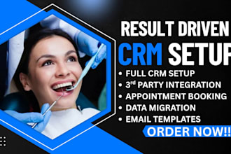 setup dentistry crm practice by numbers weave carepatron tebra maxassist ohmd