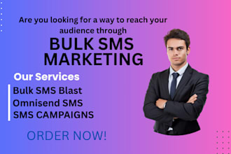 send bulk SMS marketing campaign, text message marketing email sms blalst
