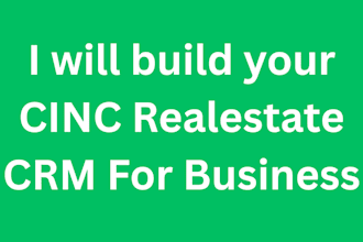 professionally setup your cinc real estate crm platform