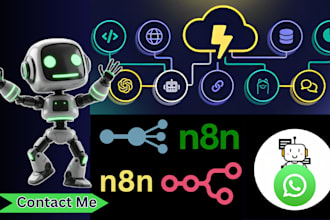 build whatsapp chatbot development, n8n chatbot, n8nworkflow, ai automation