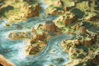 illustrate medieval fantasy maps