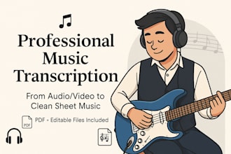 create accurate sheet music from audio or video