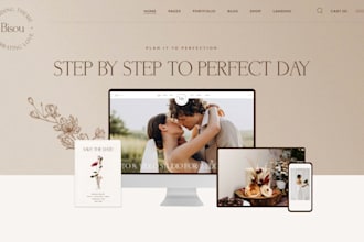 design dynamic rsvp website event planning website wedding, conference website