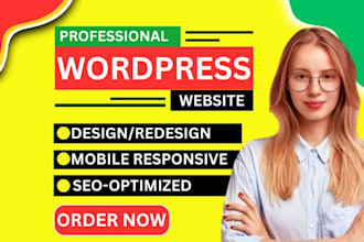 design a stunning wordpress website with elementor, divi, or your page builder