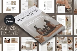 design magazine layout design newsletter, brochure lookbook interior cover pages