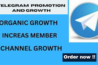 create a telegram bot that automatically promotes your offers in niche groups