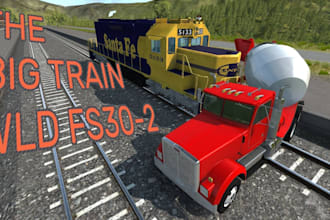 create beamng drive video with thomas train and mcqueen mods for youtube