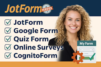 create jotform, google form, cognito form, typeform, online form, surveys