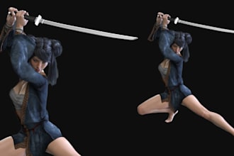model 3d game and sculpt 3d game characters for unreal engine using zbrush