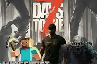 mod minecraft, 7dtd, zomboid and scum with custom assets