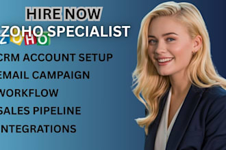 be zoho CRM developer zoho CRM customization expert zoho one developer