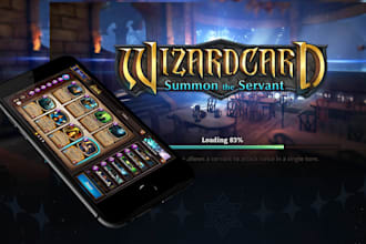 custom trading card game app development ccg tcg poker multiplayer UI UX