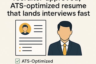 write a recruiter approved, ats optimized resume that lands interviews fast