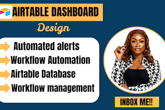 automate airtable workflows and  dashboard design