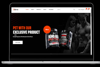 build private label supplement shopify store supplement website supplement store