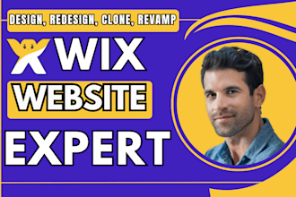 design wix website redesign wix website revamp wix fix update wix clone wix site