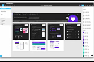 do figma design, figma landing page, figma ui ux design, and website mock up