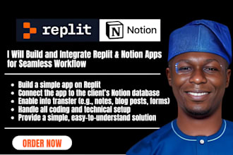 build integrate replit notion apps workflow notion backend set mvp chatbots