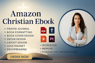 format amazon christian ebook daily devotion prayer journal bible KDP publishing