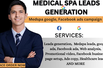 medical spa leads botox leads medspa facebook ads medspa leads, google ads