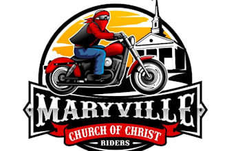 design unique motorcycle logo