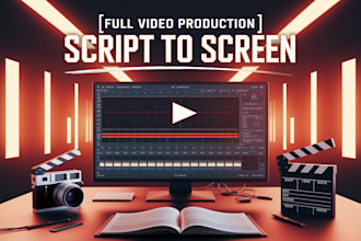 create full video production from script to screen for brand