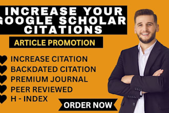 help increase google scholar citations, backdated citation included