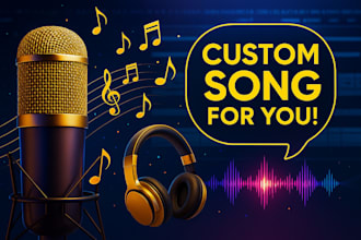 get a custom love song birthday song or hit track in your style