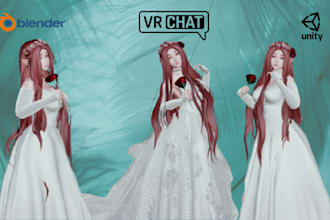edit optimise create 3d vrchat avatar 3d furry model vtuber model vrm furry nsfw